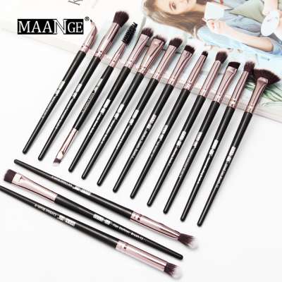 Cheap 15PCS lot Eye Shadow Blending Eyeliner Eyelash Eyebrow concealer cosmetics makeup brushes set