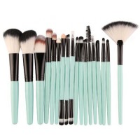 18PCS Professional Cosmetic Power Eye Shadow Foundation Blushes Makeup Brushes Set For Women