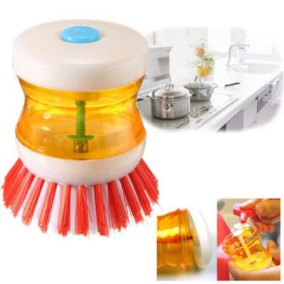 Wholesale creative cheap mini household plastic kitchen cleaning dish washing brush