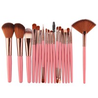 18pcs/set Makeup Brushes Kit Powder Eye Shadow Foundation Blush Blending Beauty Women Cosmetic Make Up Brush