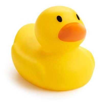 Small or big size yellow rubber cute squishy toy floating baby bath dack toys for kids