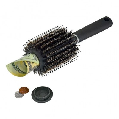 Diversion Safe Detangling Hair Brush Comb to Hide Money Jewelry  Valuables with Discreet Secret Removable Lid