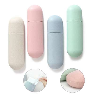 Wholesale cheap bathroom tool portable travel toothpaste toothbrush case holder